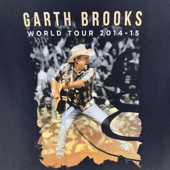 Garth Brooks World Tour 2014 -2015 Concert T-Shirt Size 2XL - Picture 4 of 8